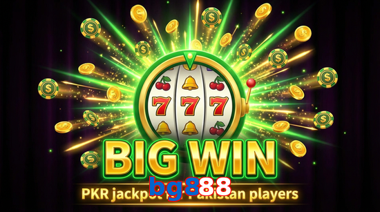 Big win animation on Bg888 slot game